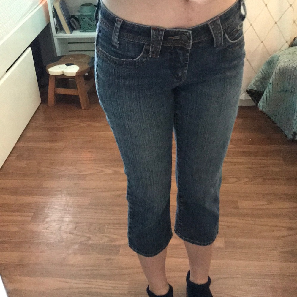 Younique flared bottom crop jeans